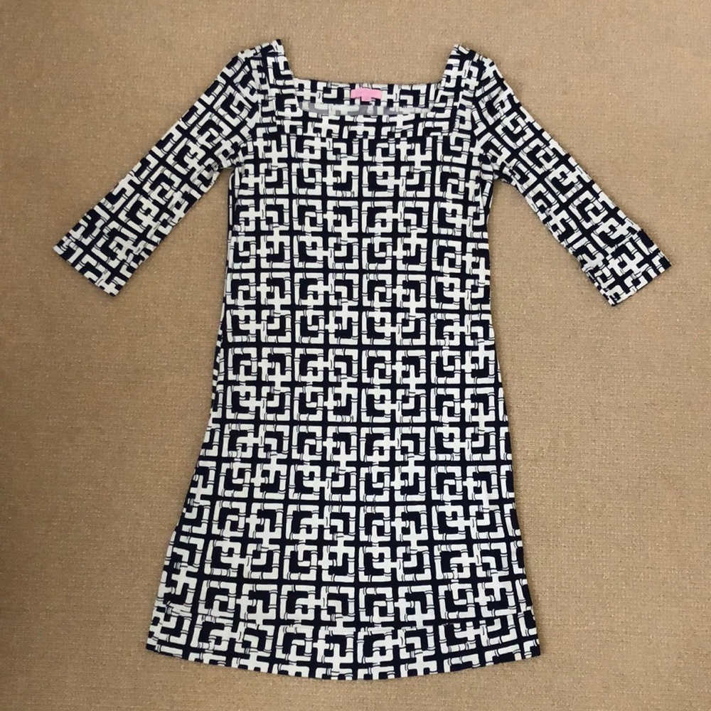 Lily Pulitzer Dress Chainlink print